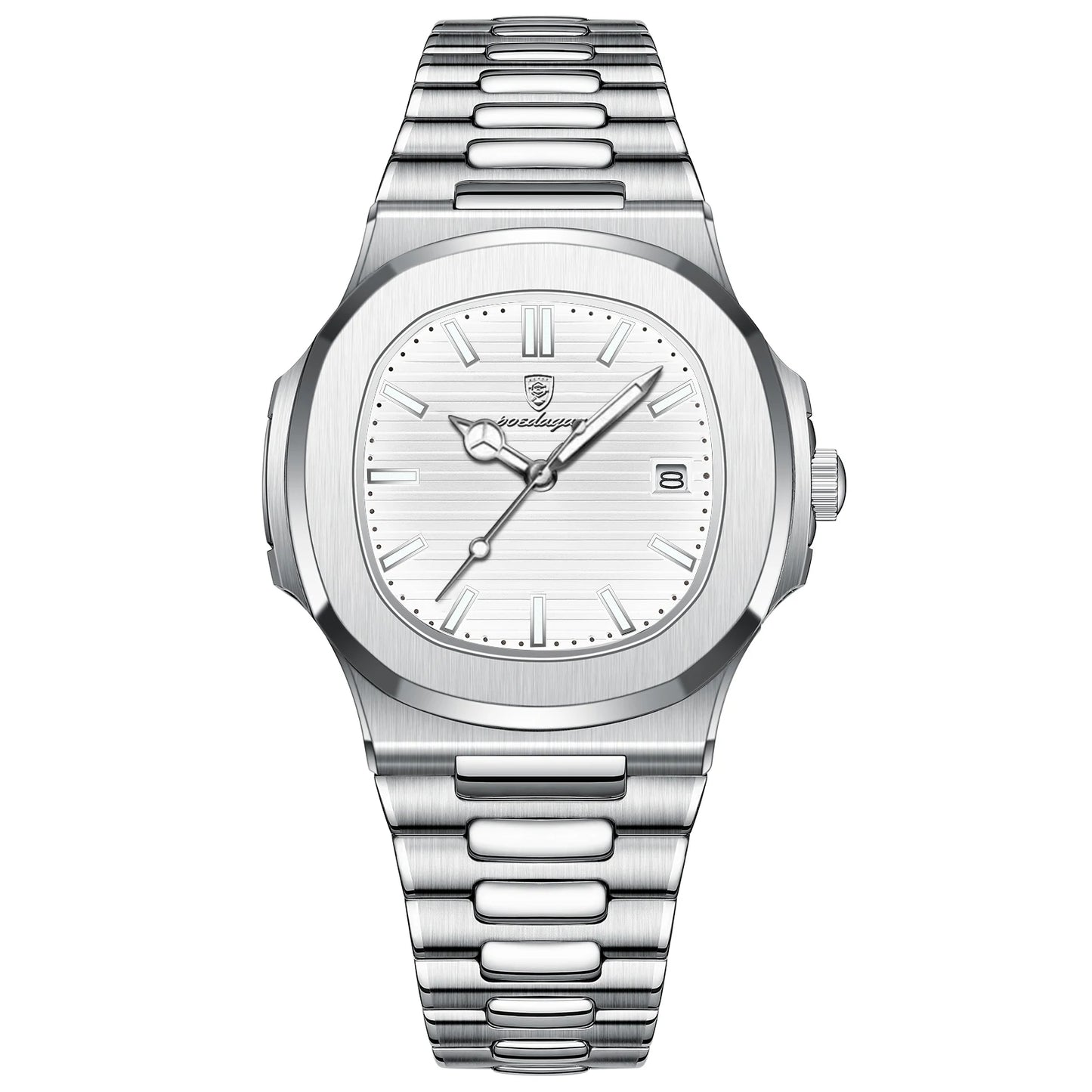 Square Luxury Men Wristwatch