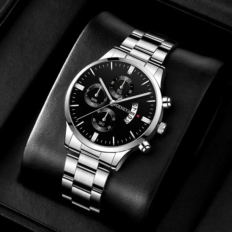 Luxury Calendar Wrist Watch