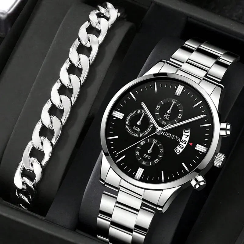 Luxury Calendar Wrist Watch