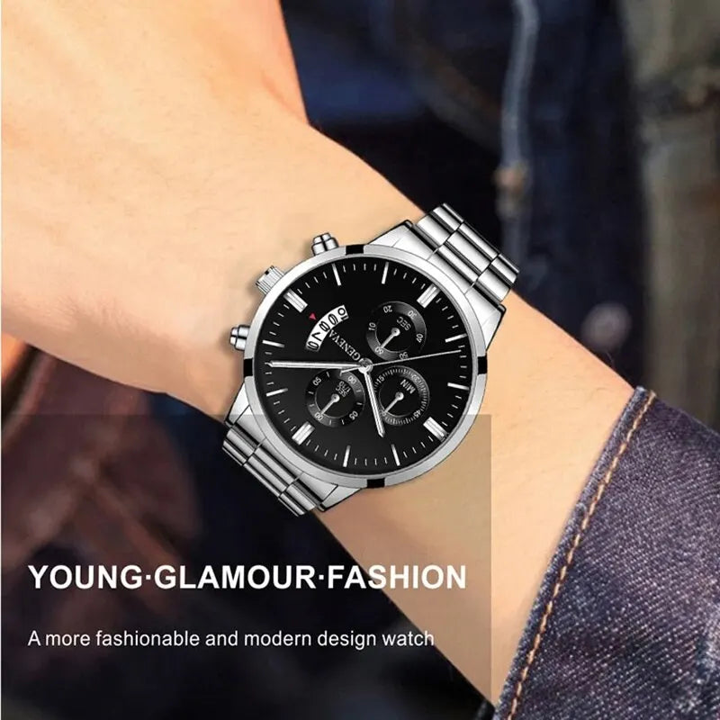Luxury Calendar Wrist Watch