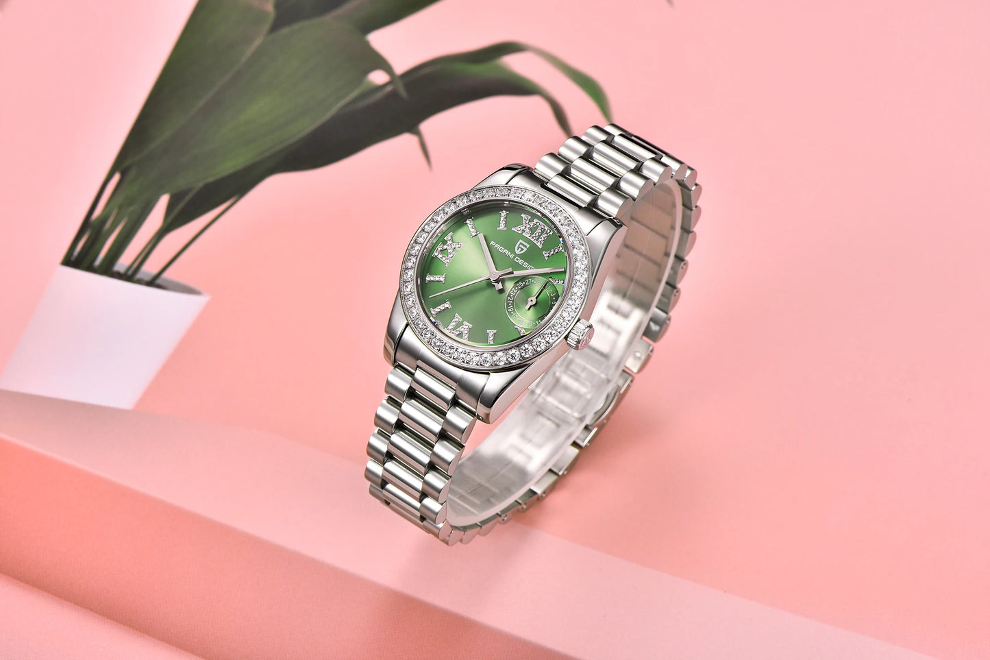 PAGANI DESIGN 2024 New 32MM Women's Wristwatch Elegant Luxury Quartz Watch For Women Fashion Waterproof Watches Sapphire Clock